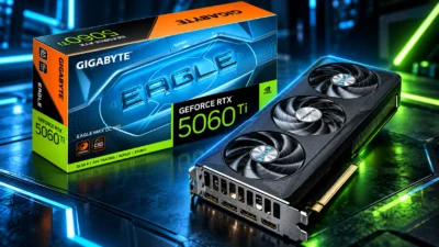 GIGABYTE RTX 5060 Ti EAGLE MAX OCは159,800円｜RTX 5070最安より高い3連ファン281mmは買いか
