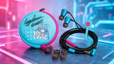 初音ミク×GRAPHT新作イヤホン「THE STANDARD」が8,800円で予約開始、通常版・旧Editionとの違いを比較