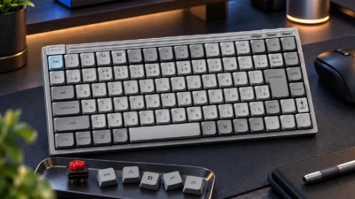 Keychron J9は買いか｜14,960円の日本語配列・薄型ワイヤレス、ゲームは2.4GHz接続でラピトリ非対応、赤軸とバナナ軸の選び方