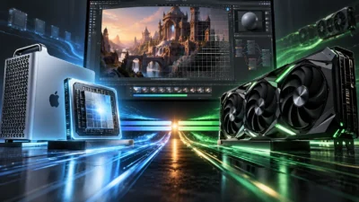 M5 UltraがBlenderでRTX 5090級に｜OpenCLはRTX 4080級だったのに性能差が縮む理由【2026年9月】