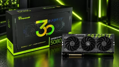 RTX 5080が約38.5万円、世界500台限定｜MANLI 30周年版はRTX 5090 D v2のMSRPより高い