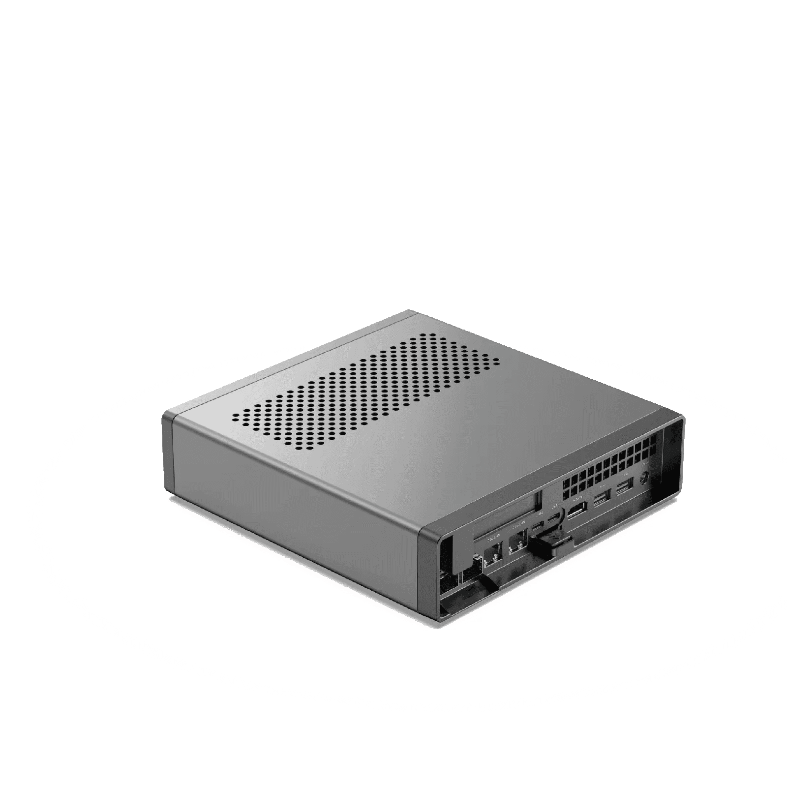 MINISFORUM MS-01 背面ポート（10GbE SFP+・USB4・HDMI）