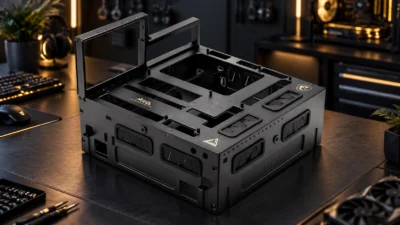 MSI「MEG EM9」発表｜GPU長・CPUクーラー高が「制限なし」のオープン型ベンチ台、10月末出荷で価格は台湾2,590元