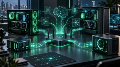 NVIDIA「Personal AI Router(PAIR)」発表｜複数PCのGPUへAI推論を自動分散する無料OSS、対応GPUと注意点