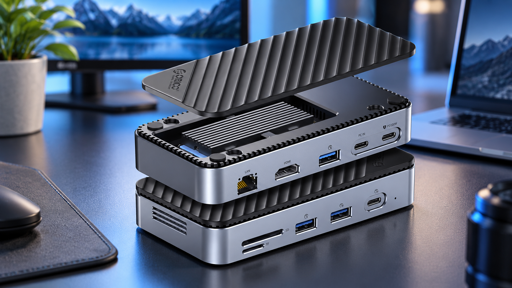 ORICO DPM2P9-V1 Steam Deckドック