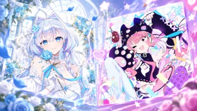 Pixio「蒼真なひろ」「宙星ぱる」コラボガラスマウスパッド予約開始｜18,980円、性能は2モデルとも完全同一で選ぶ基準はデザインだけ