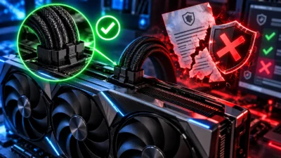 PNY RTX 5090がPSU純正12V-2×6で保証拒否｜公式FAQは「ネイティブ推奨」、保証規定を検証【2026年9月】