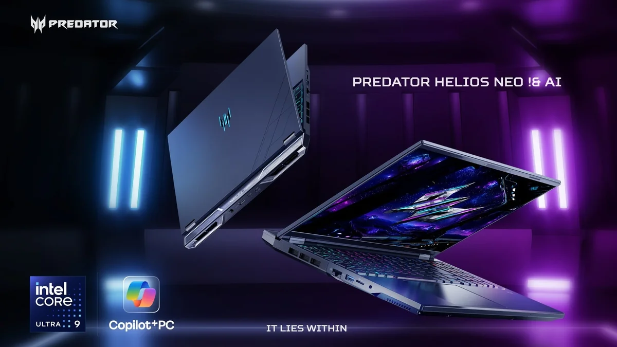 Predator Helios Neo 16 AIの外観