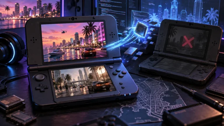GTA III・Vice City・Liberty City StoriesがNew 3DSに移植｜reGTAが動く理由と旧3DS非対応の訳