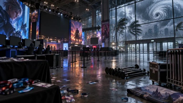 TGS2026は台風で最終日中止