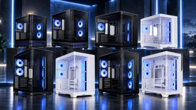 Thermaltake View 590 TG ARGB発売｜Arcus 380より2,000円高い価値は？GPU長を比較