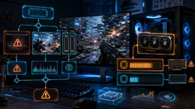 VRAM不足・エラーを症状から探す診断チャート｜起動しない・カクつく・専用と共有メモリの見方まで原因記事9選【2026年版】