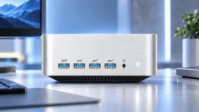 VZMOREがミニPC向け「V-Cooling」を公開｜大型ベイパーチャンバーで最大120W、38dB公称値はどう見る？