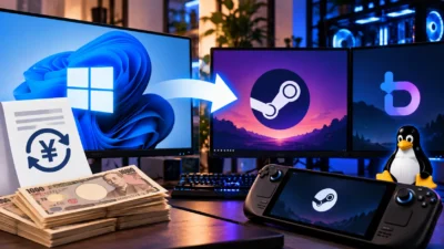 Windows代は日本でも返金できる？Refund4FreedomとSteamOS・Bazzite移行の現実的な選択肢とは