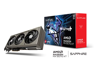 SAPPHIRE NITRO+ RX 9070 XT OCの外観