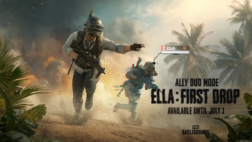 PUBG Allyのβモード「Ally Duo」の告知画像