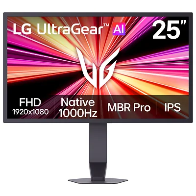 LG UltraGear 25G590B-Bの外観