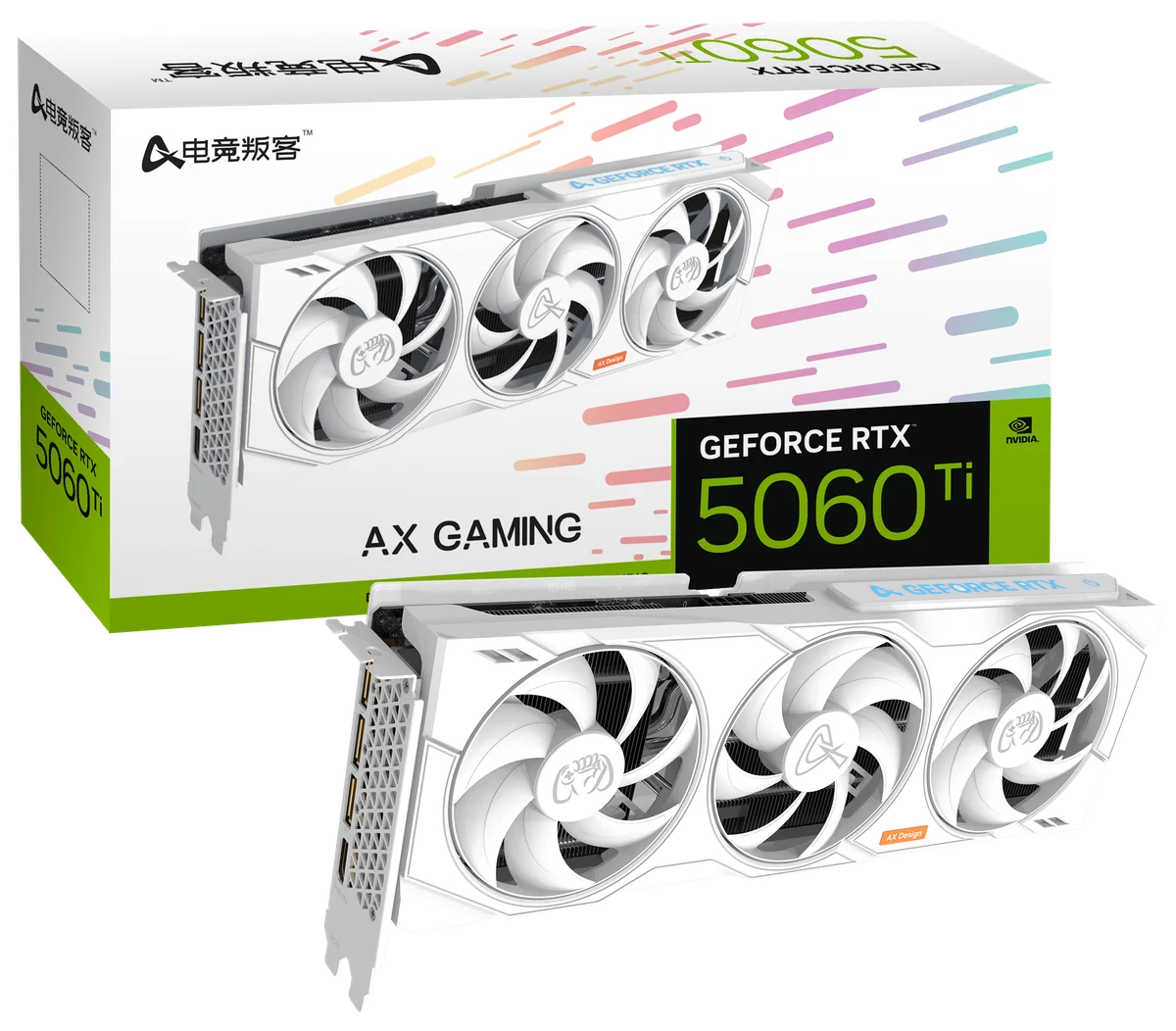 AX GAMING GeForce RTX 5060 Ti X3W PRO 16GB