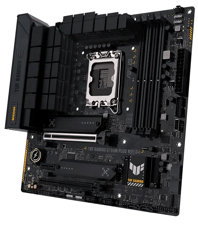 TUF GAMING B760M-PLUS WIFI D4の外観