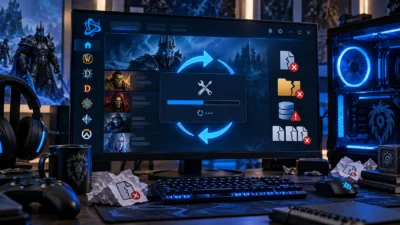 Battle.netで「スキャンと修復」が無限ループする原因｜BLZBNTAGT00000BB8・更新ファイル・キャッシュを確認【2026年版】