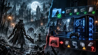 Bloodborne非公式PC移植「bbport」とは？必要な環境・ゲームデータ・shadPS4との違いと導入前の確認点