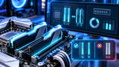 DDR5がデュアルチャネルで動いているか確認する方法｜CPU-Zの2×32bit・4×32bitと挿し位置の見方【2026年版】