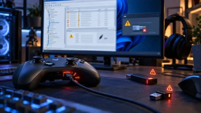 DriverFrameworks-UserModeのイベントID 10110・10111とは？ゲームパッド・USB機器が切断される原因をUMDFから切り分ける