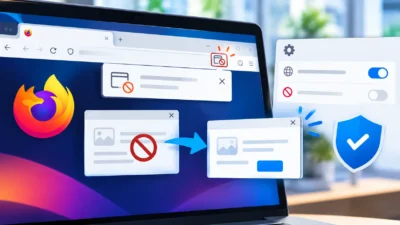 Firefoxでポップアップがブロックされたときの解除方法｜必要なサイトだけ許可して戻す手順【Windows 11・2026年版】