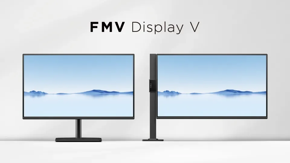FMV Display Vのスタンドスタイルとフラッグスタイル
