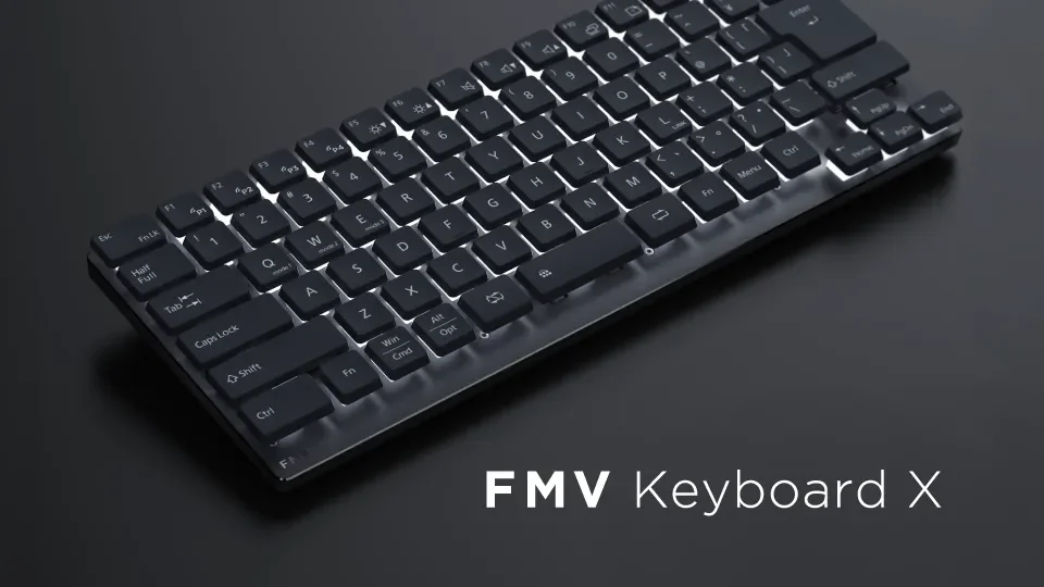 FMV Keyboard Xの外観
