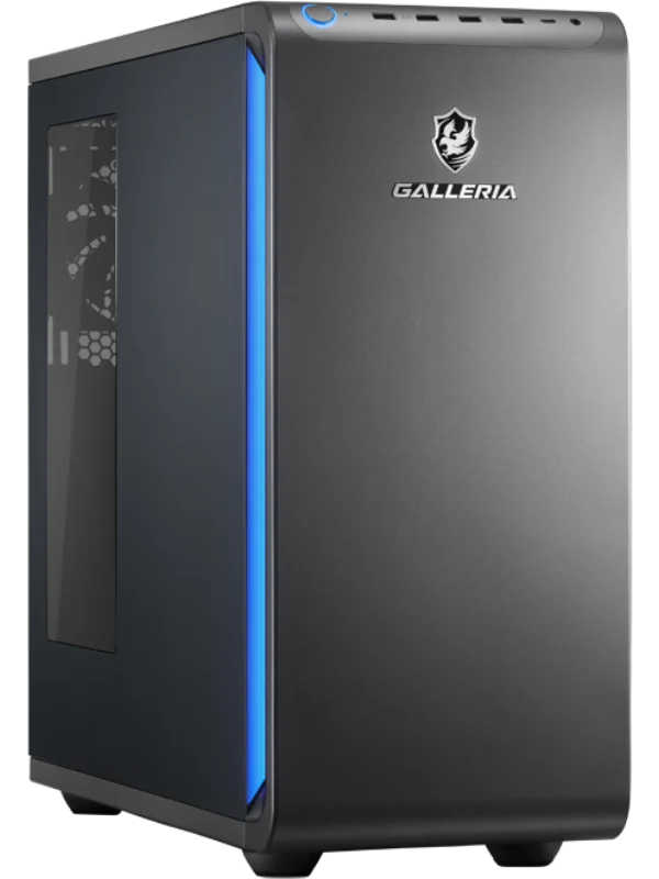 2機種共通のGALLERIA GE-Gケースの外観