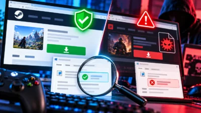 ゲーム用ツールの偽ダウンロードサイトを見分ける方法｜公式配布元・デジタル署名の確認手順と実行済みの場合の対処【2026年版】