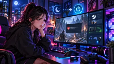 ゲーミングPCのスリープ復帰でゲームが落ちる原因は？Steam・GPUドライバー・USB機器の対処法【Windows 11】