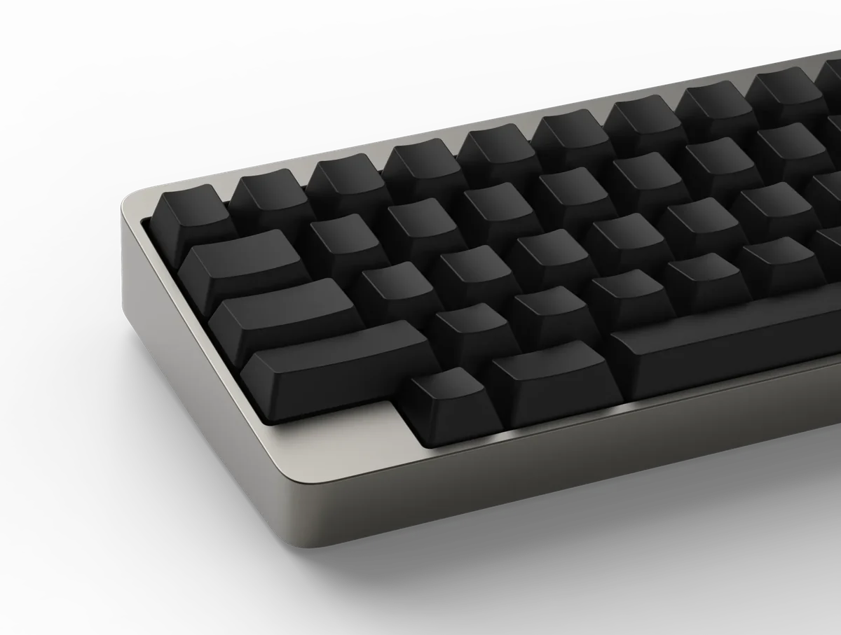 HHKB Professional Eliteのアルミ削り出し筐体の細部