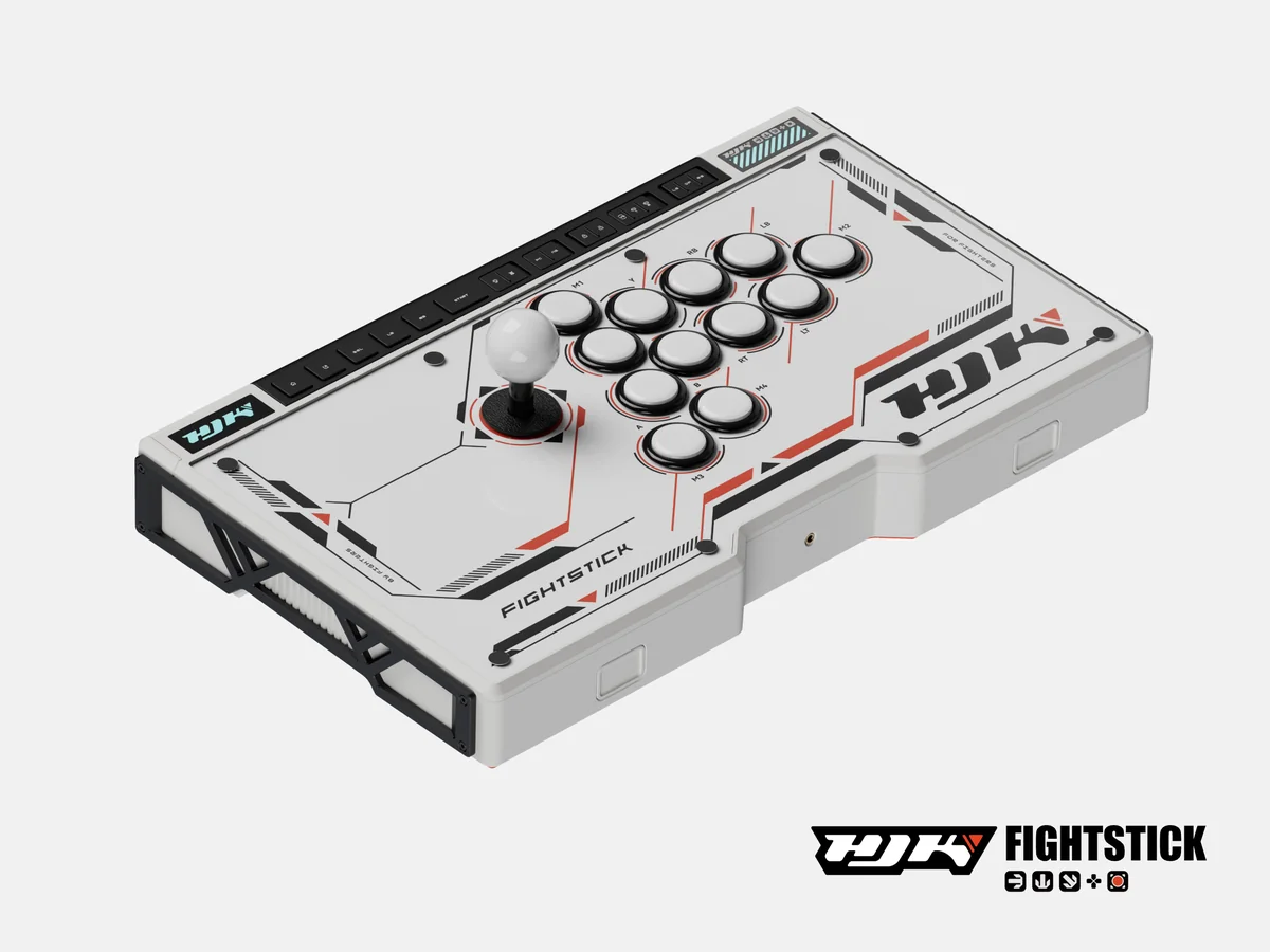 HJK Fightstick MATRIX COMP VER.の12ボタン配置