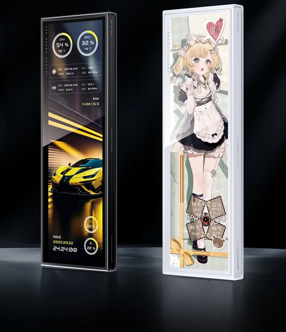JONSBO DS360MAXのブラックとホワイト