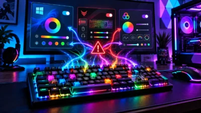 ゲーミングキーボードのRGBが勝手に変わる原因｜Windows 11 Dynamic Lighting・iCUE・SignalRGBの競合の直し方