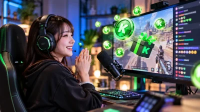 Kickの投げ銭「KICKs」は1つ何円？視聴者の支払い目安と配信者の受取額（95%）を円換算した早見表【2026年版】