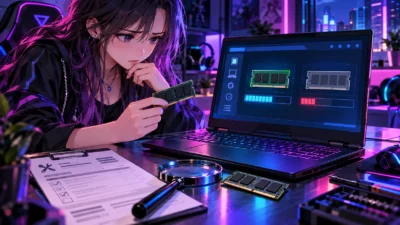ゲーミングノートの修理後にメモリ容量が減った？Windows・BIOSでの確認方法と修理明細の照合・問い合わせ手順を解説