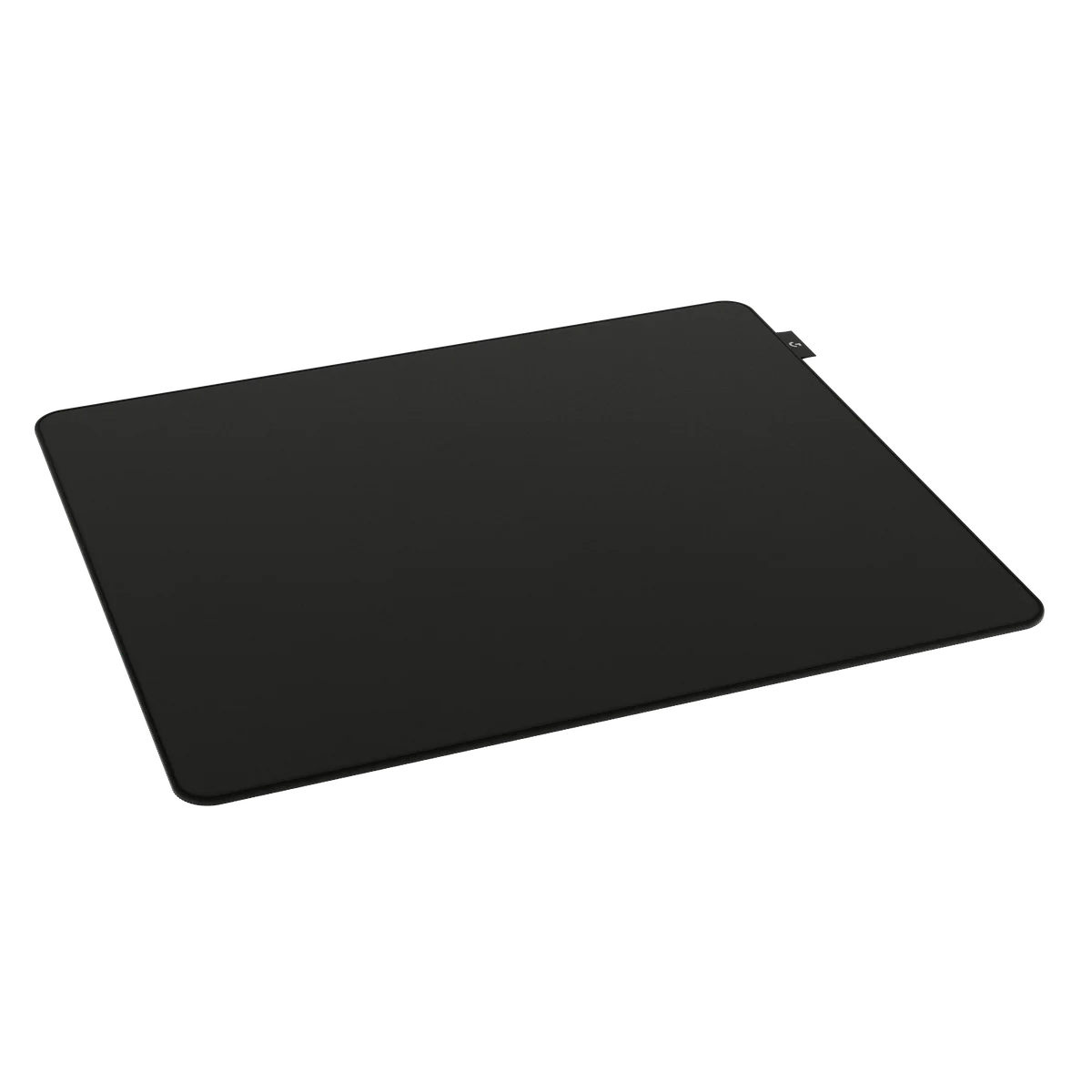 PRO X CONTROLを斜め上から見た外観。黒一色の表面で、奥の縁にロゴのタグが付いている