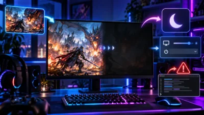 ゲーム中なのにモニターがスリープする原因｜Windows 11の画面オフ設定・powercfg /requestsを確認【2026年版】