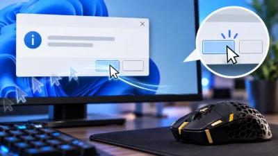 マウスカーソルが勝手にOKボタンへ飛ぶ原因｜Windows 11の自動移動を止める設定と、直らないときの切り分け方法【2026年版】