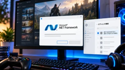 ゲーム起動時に.NET Framework 3.5を要求されたら？Windows 11のバージョン別インストール手順【2026年版】