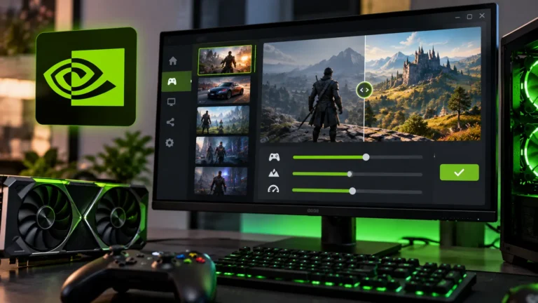 NVIDIA Appでゲームを最適化する手順