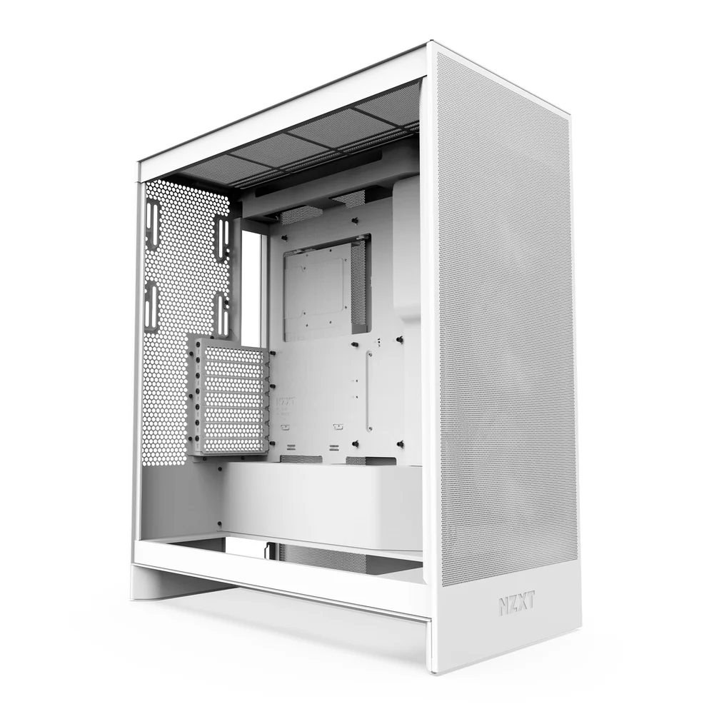 NZXT H7 Flow（2024）ホワイトの外観
