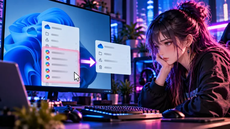 Windows 11のOneDrive右クリックからCopilot 8項目が消える