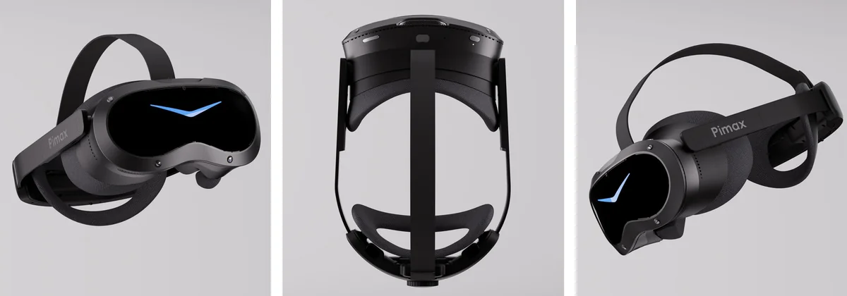 Pimax Crystal Proの前面・内側・側面
