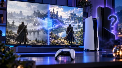 QSSRとは｜通常PS5のAI超解像、864p→1440pで何が変わる？PSSRとの違いとPS5 Proの要否【2026年10月】