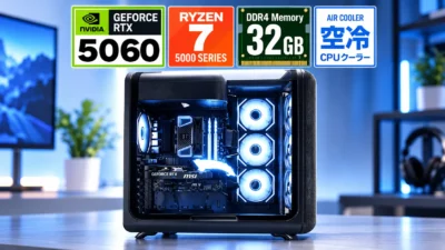 Rabbit0 Studio RBST-5700X-5060-X50Gは買いか｜HYTE X50・32GBで21万円台、同構成BTOと比較