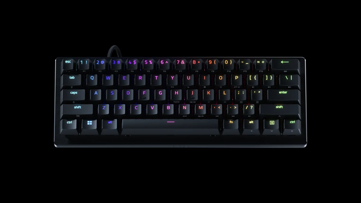 Razer Huntsman V3 Pro Mini 8KHzの外観